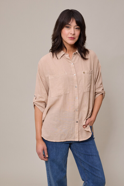 CAMISA BLAISE POLANCO Crudo