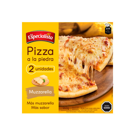 Pizza X 2 Unids Muzzarella Pizza X 2 Unids Muzzarella