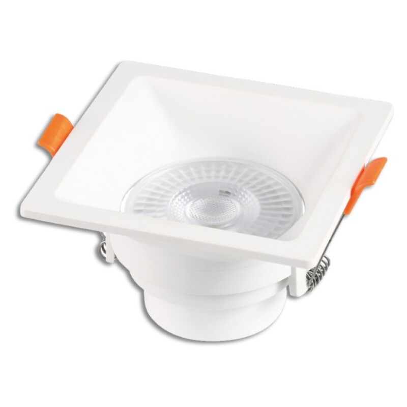 SPOT LED EMB 3W 3000K BIVOLT CUAD BL SPOT LED EMB 3W 3000K BIVOLT CUAD BL