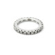 Anillo Sin Fin 18K Blanco Y Brillantes Anillo Sin Fin 18K Blanco Y Brillantes