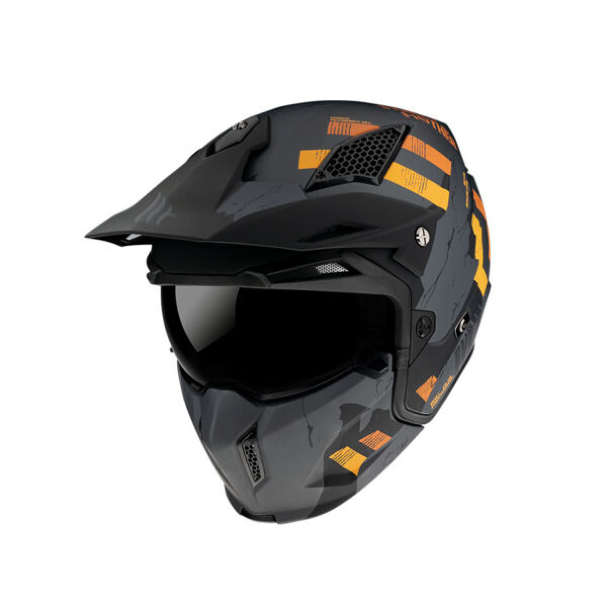 Casco MT Streetfighter SV + visor extra - Negro 