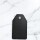 Tag rectangular liso 5x8,5 NEGRO
