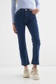 Jean Flared Cropped AZUL