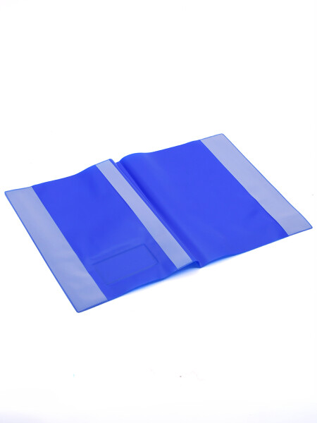 FORRO CUADERNO PVC AZUL