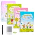 Kit 4 Cuadernos Aprendizaje Infantil Magico Abecedario Y Más Variante Diseños Surtidos