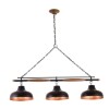 COLGANTE BROOKYLN 3L E27 BARRAL CHAPA COBRE COLGANTE BROOKYLN 3L E27 BARRAL CHAPA COBRE