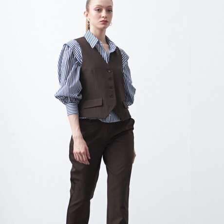 PANTALÓN PAISLEY Chocolate