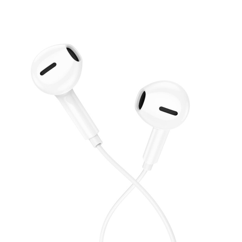 Auriculares Cableado Manos Libres Plug Jack Micrófono Color Blanco