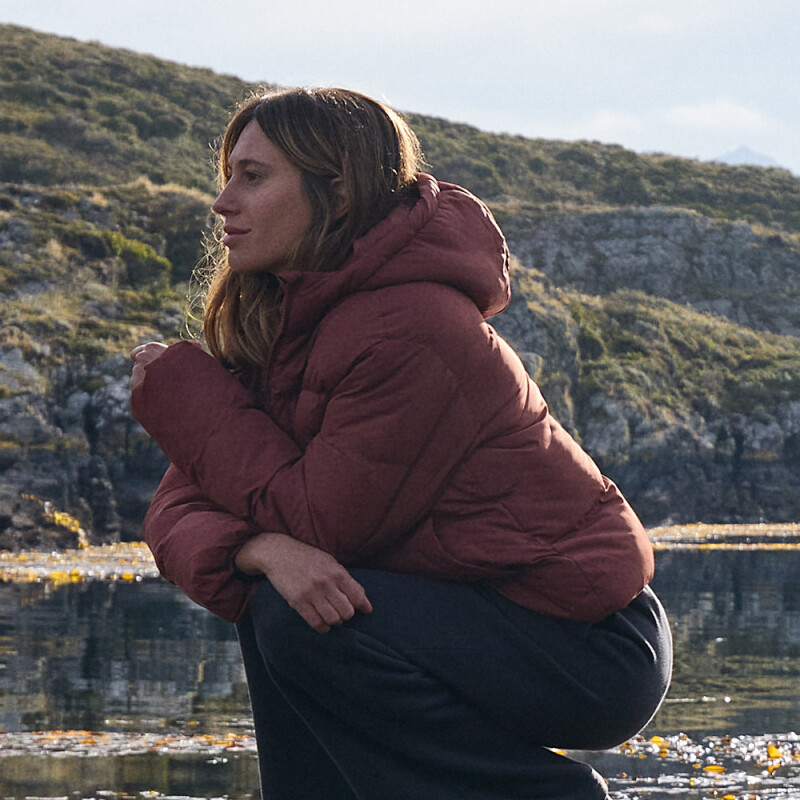 CAMPERA BR PUFFER KIDS II beige milk choco