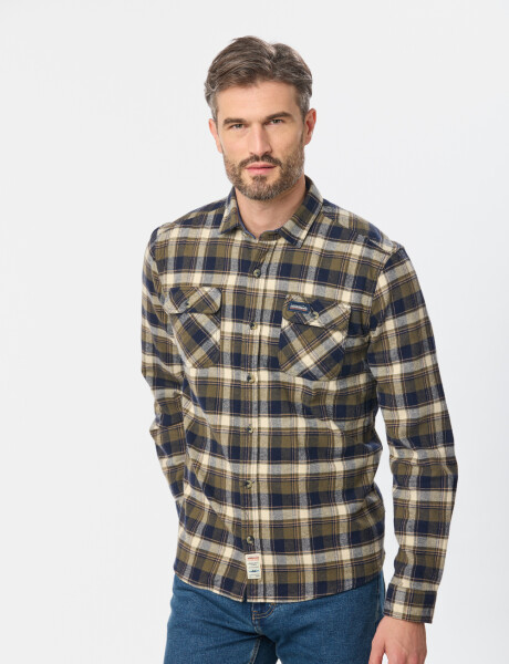 SOBRECAMISA LEÑADORA Verde