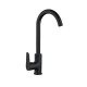 GRIFERIA GRIFO COCINA MESADA MONOCOMANDO NEGRO MATE CINZANO NEGRO