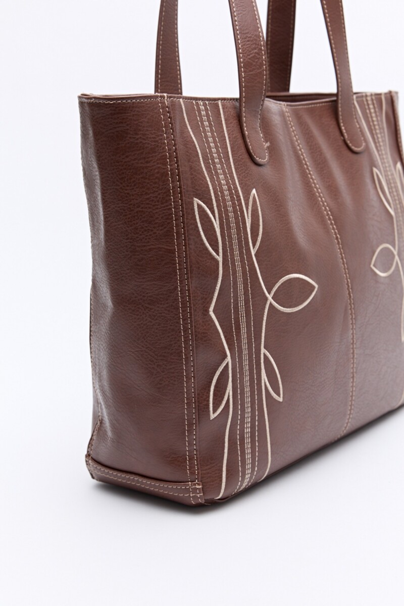 CARTERA PRATT Chocolate