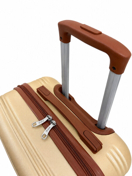 VALIJA ESTAMBUL 20 PULGADAS BEIGE