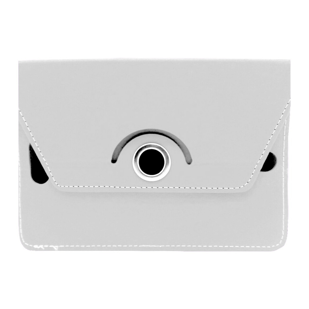 Estuche Protector Para Tablet 7" 9" Base Giratoria - BLANCO 