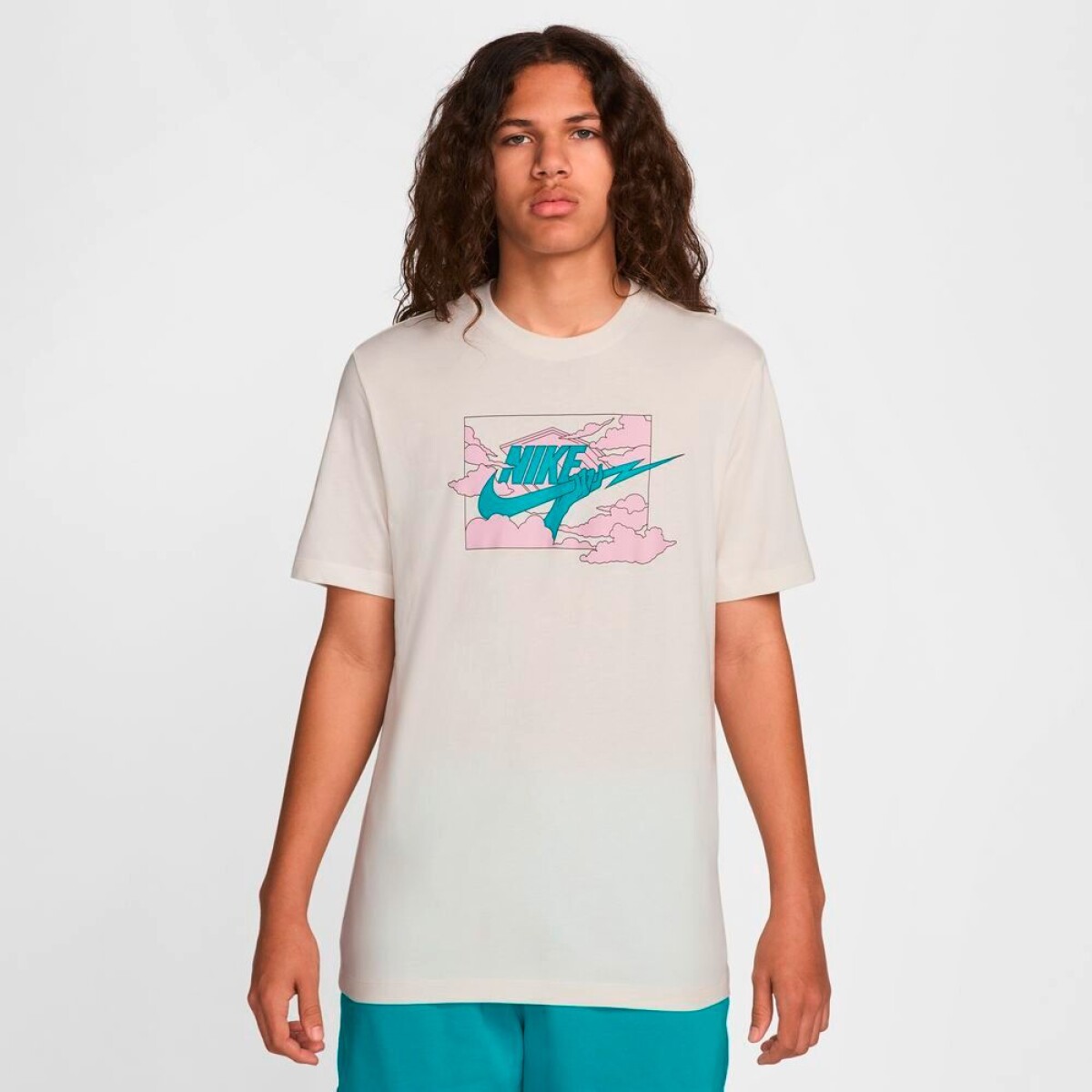 Camiseta Nike Sportswear Tee Hbr de Hombre - Multicolor 