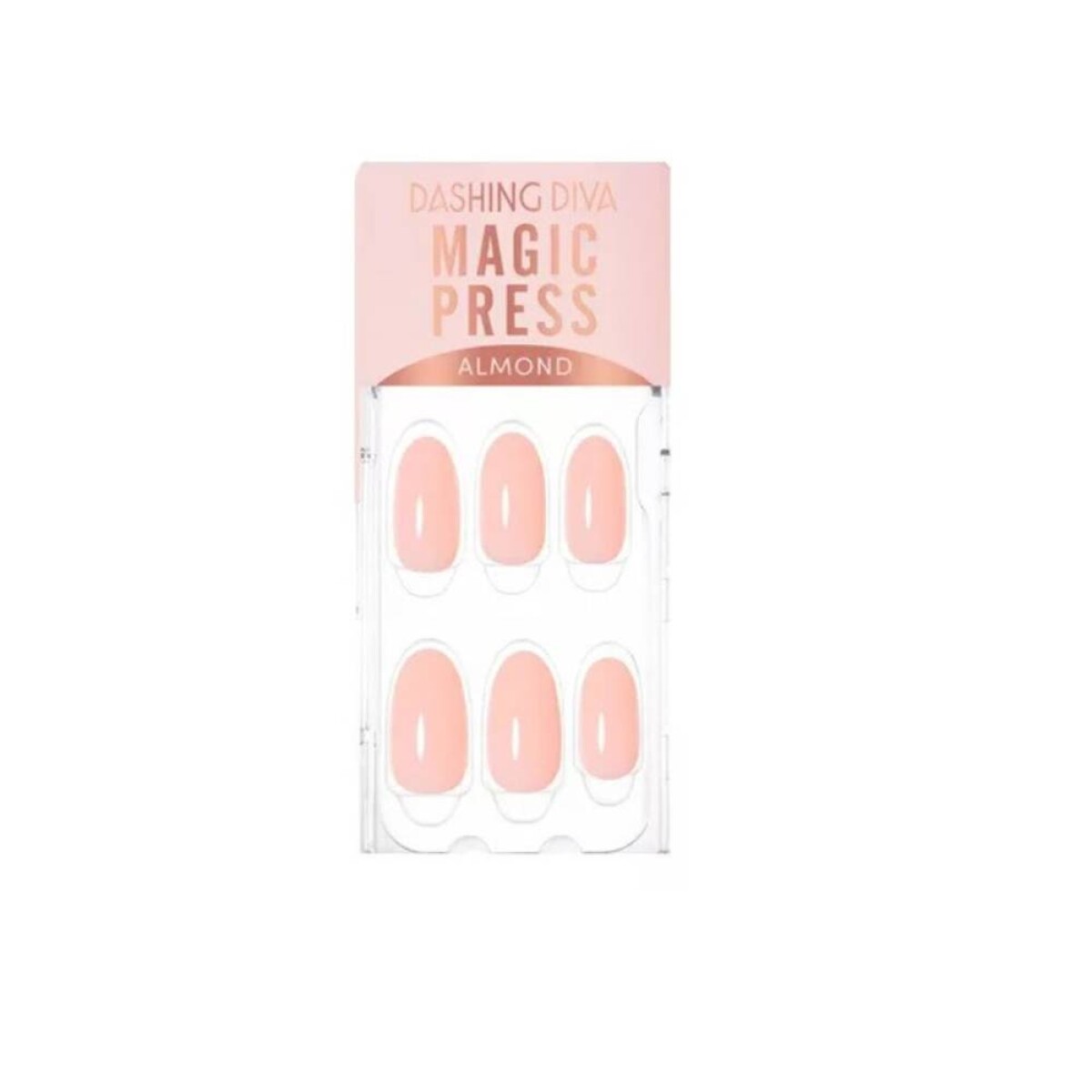 Uñas Postizas Dashing Diva Magic Press Light Pink 
