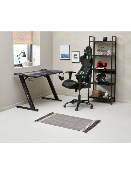 Escritorio gaming LINDHOLM con LED negro Escritorio gaming LINDHOLM con LED negro