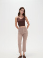Pantalon Vilehada Taupe Claro