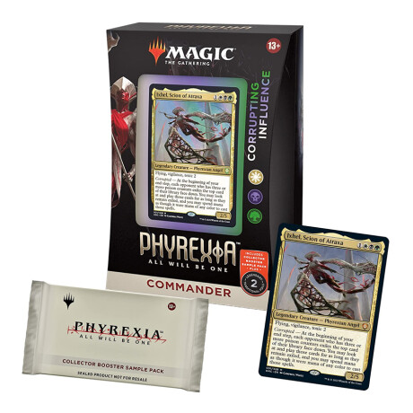 Phyrexia All Will Be One - Commander Deck Corrupting Influence [Inglés] Phyrexia All Will Be One - Commander Deck Corrupting Influence [Inglés]