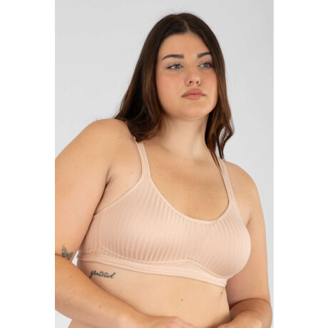 Top triangulo savia Rosa antique