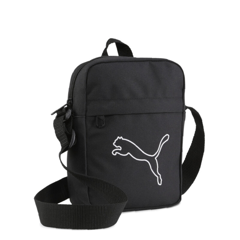 Cartera Puma Plus Negro - Blanco