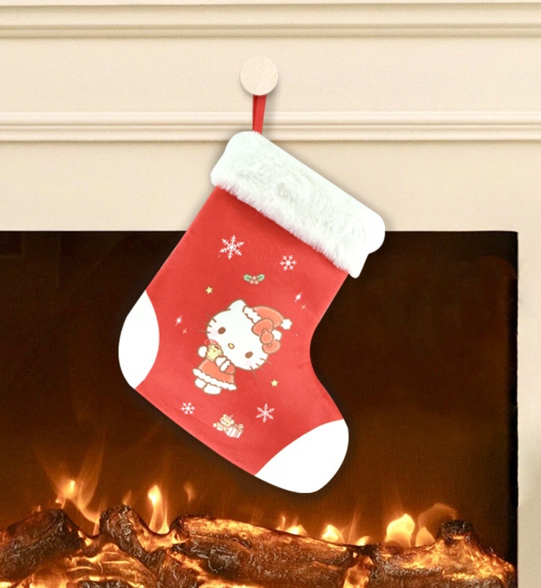 Bota navideña Hello Kitty 