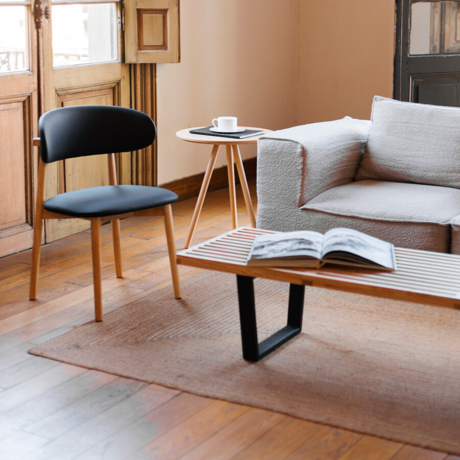 Mesa baja Nelson Bench Black