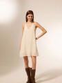 Vestido Yairali Crudo / Natural