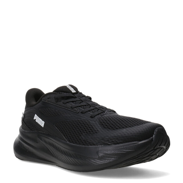 Championes de Hombre Puma Max Stride Lite Ls Sliptech Negro - Blanco