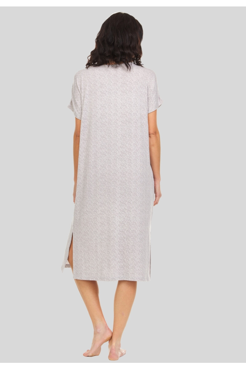 CAMISON LARGO AMPLIO GRIS