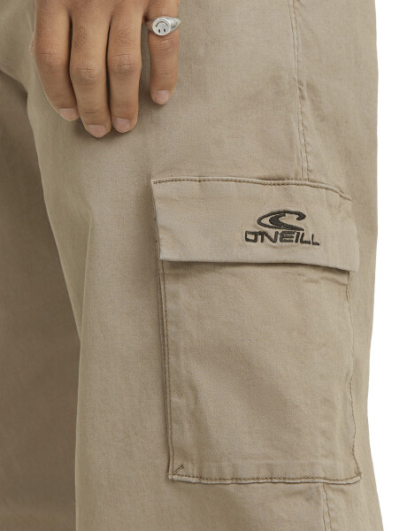 Pantalones Essentials Cargo Beige