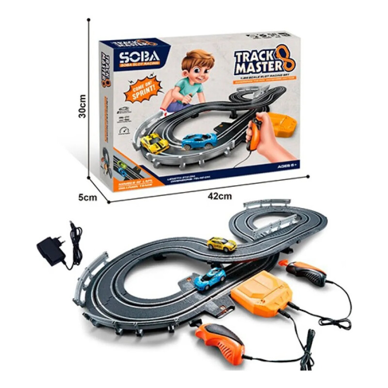 Pista Eléctrica Soba Ovalo 2.14cm Pista Eléctrica Soba Ovalo 2.14cm