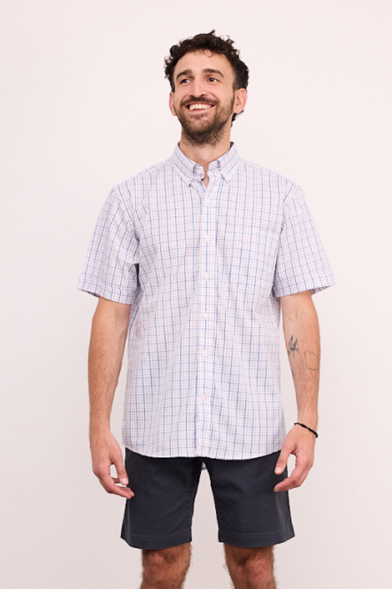 Camisa M/C Brixton Escocesa