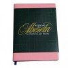 AGENDA ABEZETA 211 CLASICA MEDIUM TAPA FUNDA SEMANA A LA VISTA COLOR ROSADO