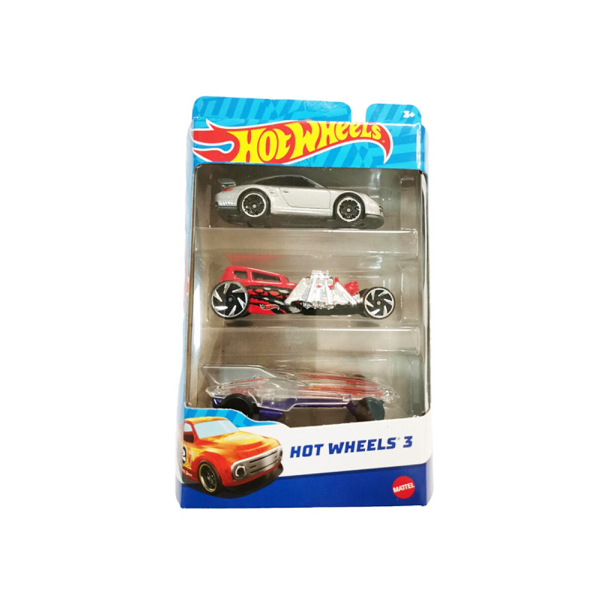 Hot Wheels Pack x 3 Autos 