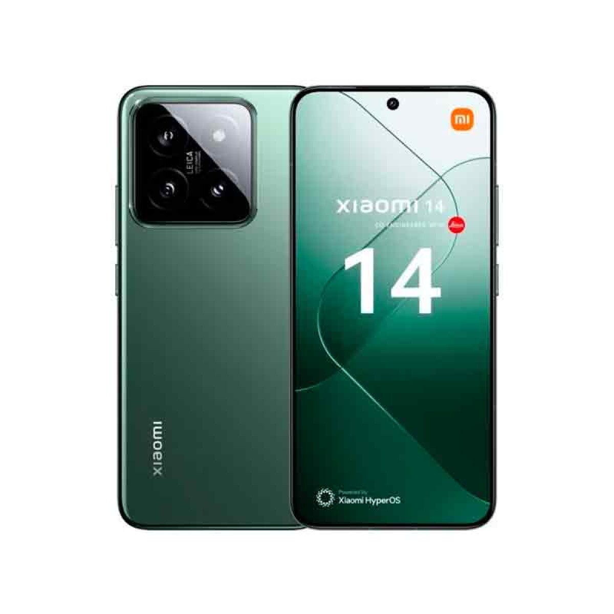 Celular Xiaomi 14 5G 512GB 12GB Jade Green 
