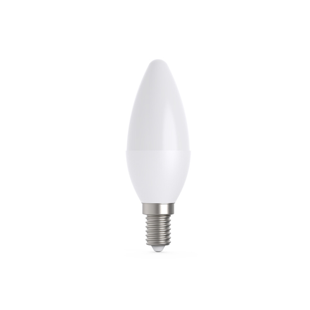 Lámpara LED vela opal E14 2,5W 270Lm luz cálida ILU04583