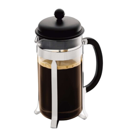 Cafetera 8Tzas 1Lt Caffettiera Bodum Negro/Cromo