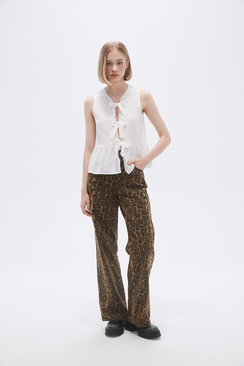 Blusa Yiana Blanco