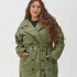 Trench impermeable Verde