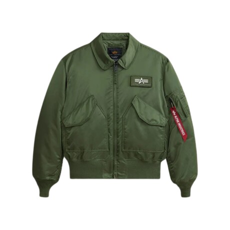 Chaqueta bomber CWU 45/P - Alpha Verde