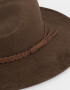 Sombreros Sombrero Suede Chocolate - Marron Chocolate