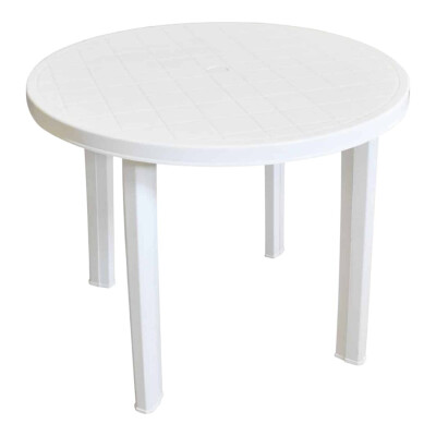 Mesa Redonda Plástica Tondo 90 cm MOR Mesa Redonda Plástica Tondo 90 cm MOR