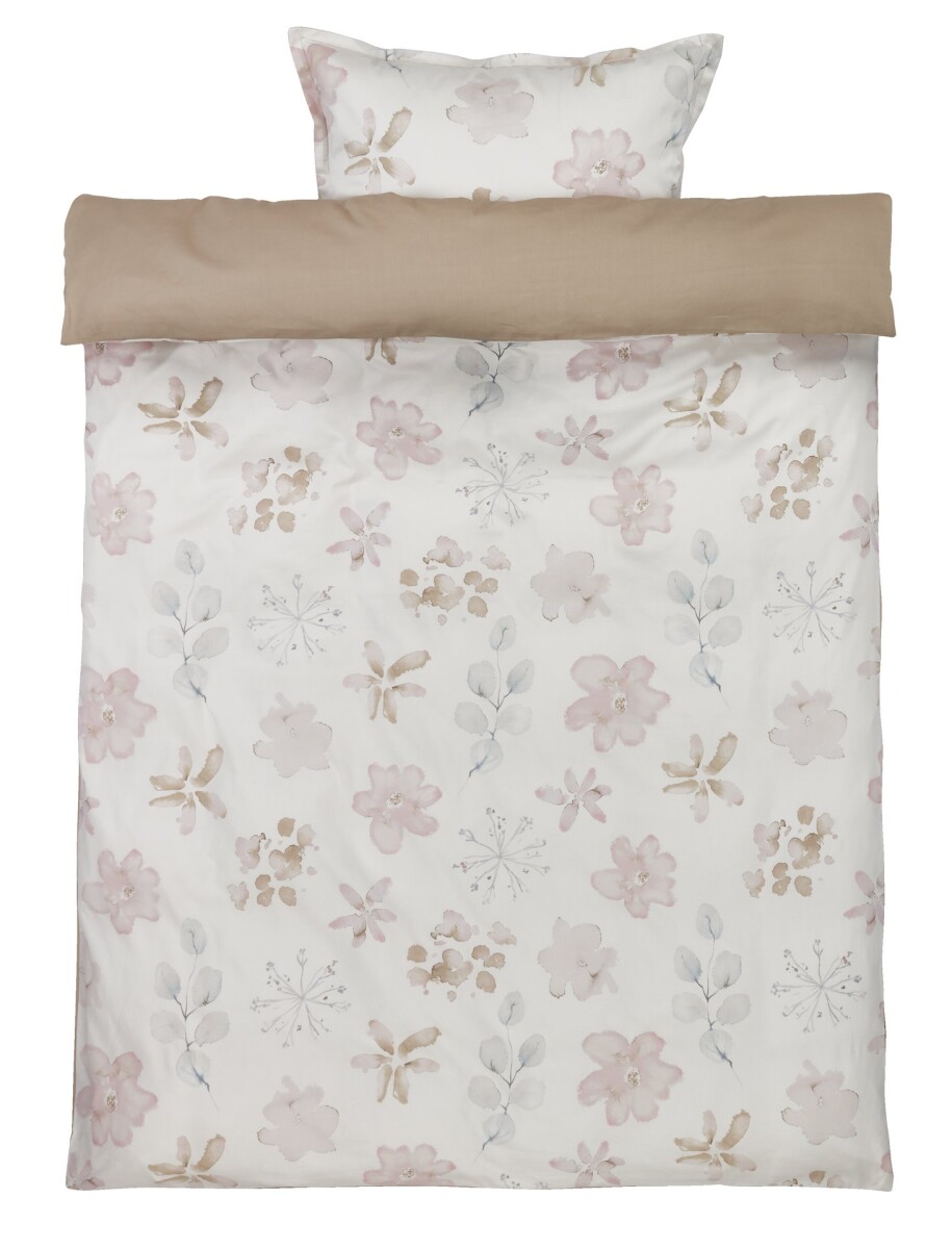 Juego funda nórdica satén BERIT 155x220 bl 
