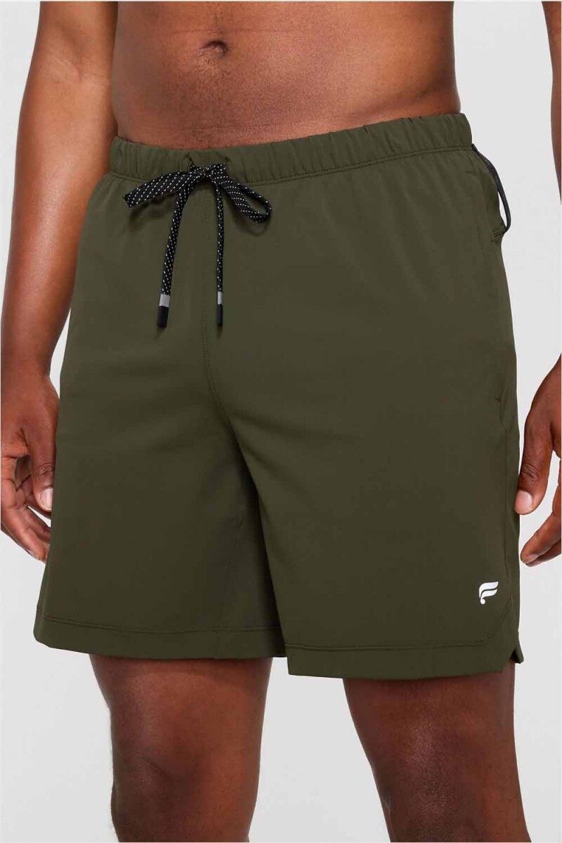 Short Training The 7 One Short Hombre - Dark Olive 