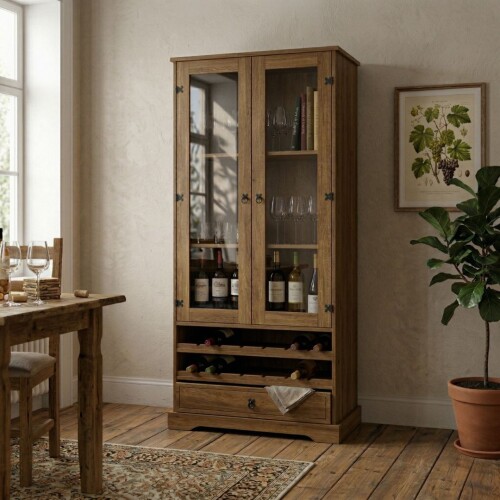 Biblioteca Vinera Linea Mexicana Nogal