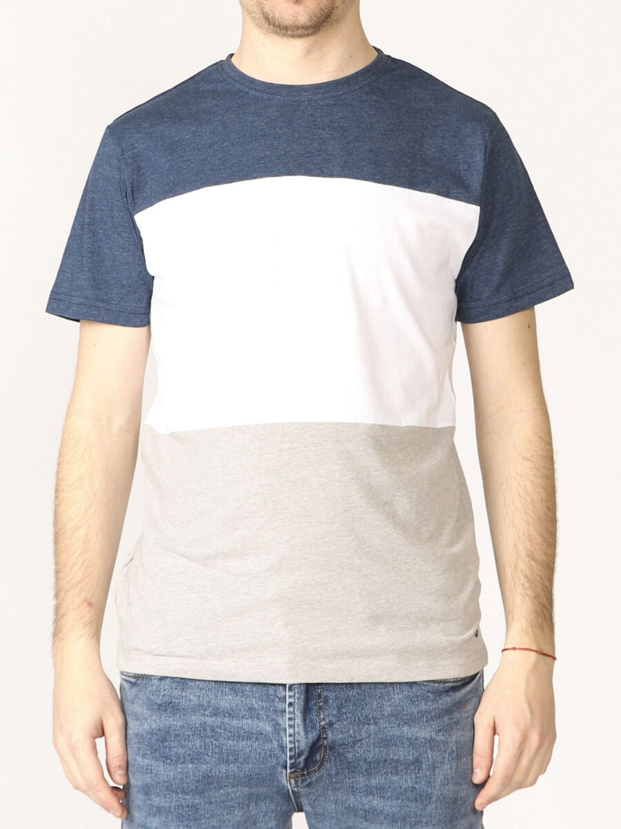 T-shirt Navigator - Azul Osc/bla 