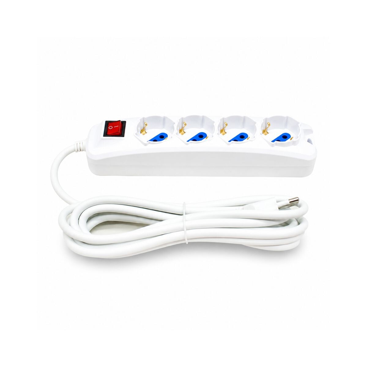 ALARGUE 4 SCHUKO CON LLAVE 3MTS SL3504-3M Alargue 4 Schuko Con Llave 3mts Sl3504-3m
