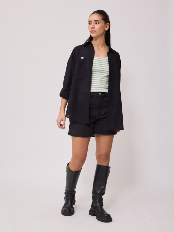 CAMISA VIONA RUSTY Negro