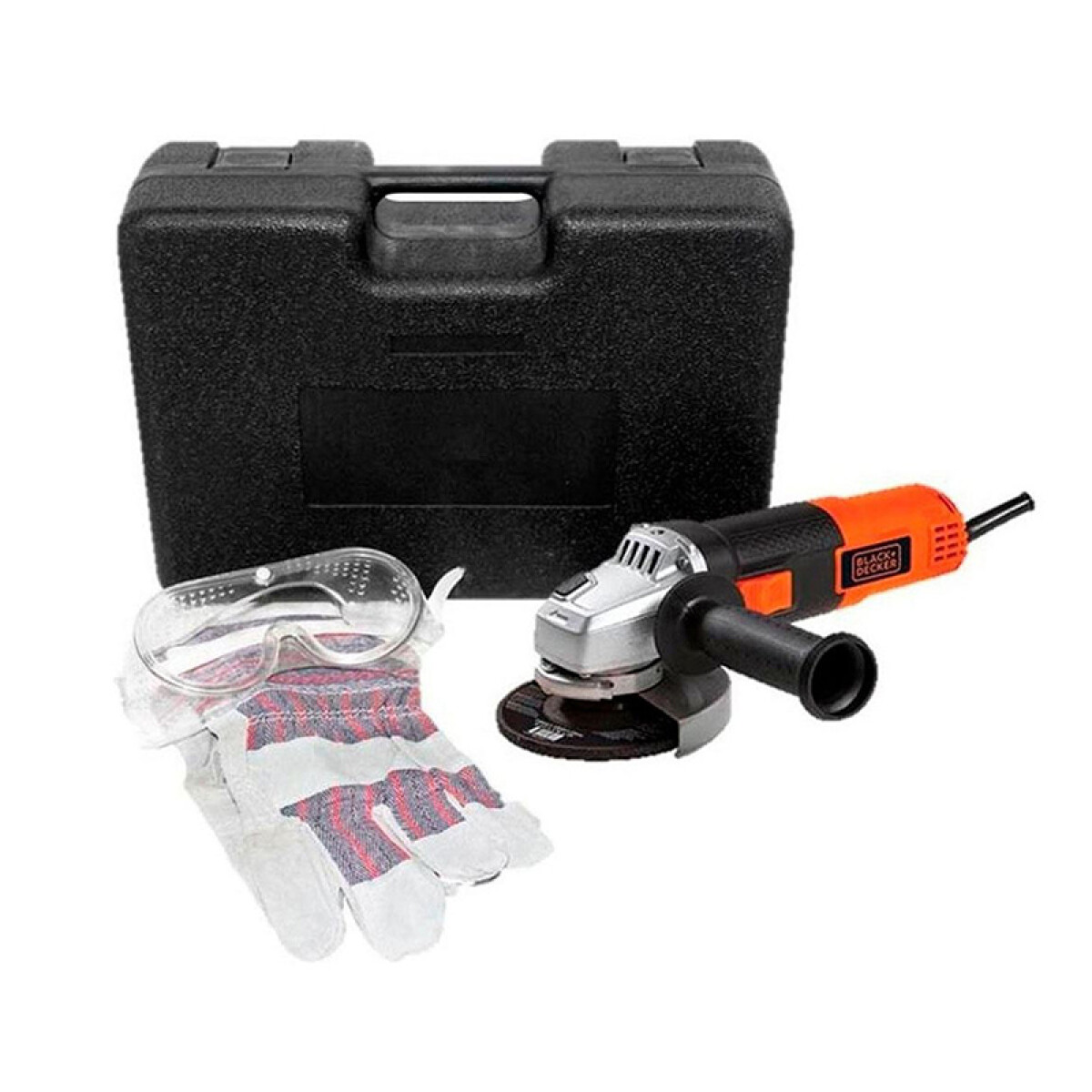 AMOLADORA 820W C/CAJA PLASTICA BLACK & DECKER ++ - N/a 